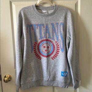 Tennessee Titans Football Season Ticket Member Womens Titans Gray Sweatshirt Med